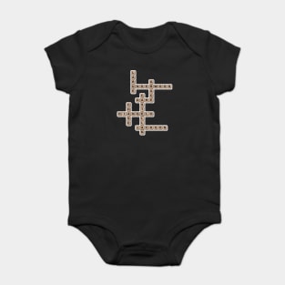 Rick Riordan Scrabble Baby Bodysuit